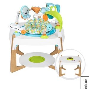 Exert Saucer 2-in-1 Activity Center & Art Table